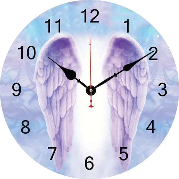 Fantasy Wings Wall Clock Modern Design Living Room Bedroom Office Decoration Kitchen Clock Art Wall Watch Home Decor