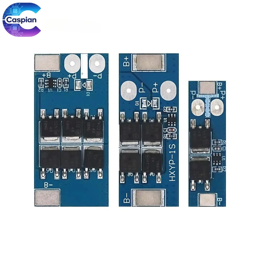 100Pcs 1S BMS 12A 16A 25A Lithium Battery Protection Board 3.2V 4.2V 18650 Overcharge Over-Discharge Short Circuit