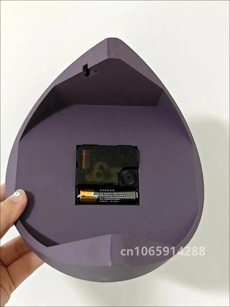 8 Inch Corner Wall Clocks Minimalist Wall Art Clock Bedroom Mechanism Silent Watches Living Room Luxury Desktop Watch Home Decor