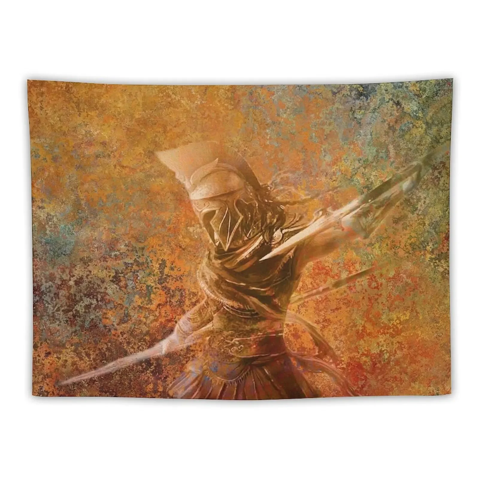 

SPARTAN ACHILLES:GREEK WARRIOR Tapestry Room Ornaments Decorative Wall Tapestry