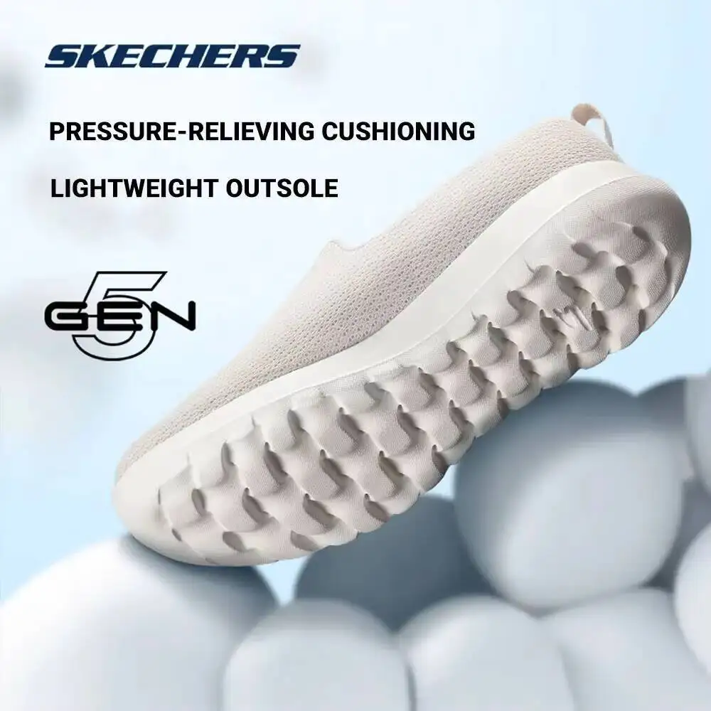 

New Skechers Casual Cushioning And Breathable Women's Shoes, Daily Travel Shoes 124637-NAT sport