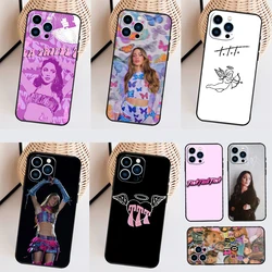 Tini Stoessel Case For iPhone 16 15 Pro 12 13 Mini 11 14 Pro Max XS X XR Plus Back Cover