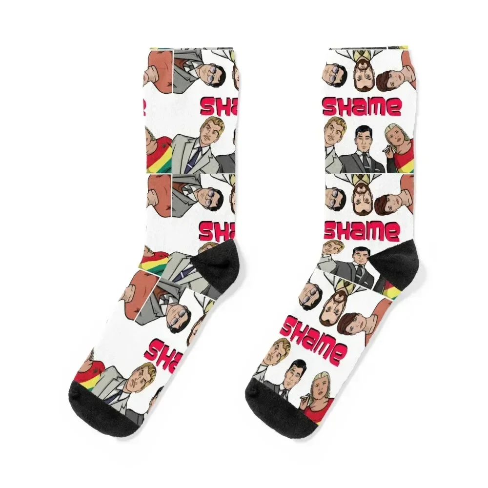 Archer Character Looking Into Camera All Judgy Socks gift gifts men cotton high quality funny gift Socks Girl Men's