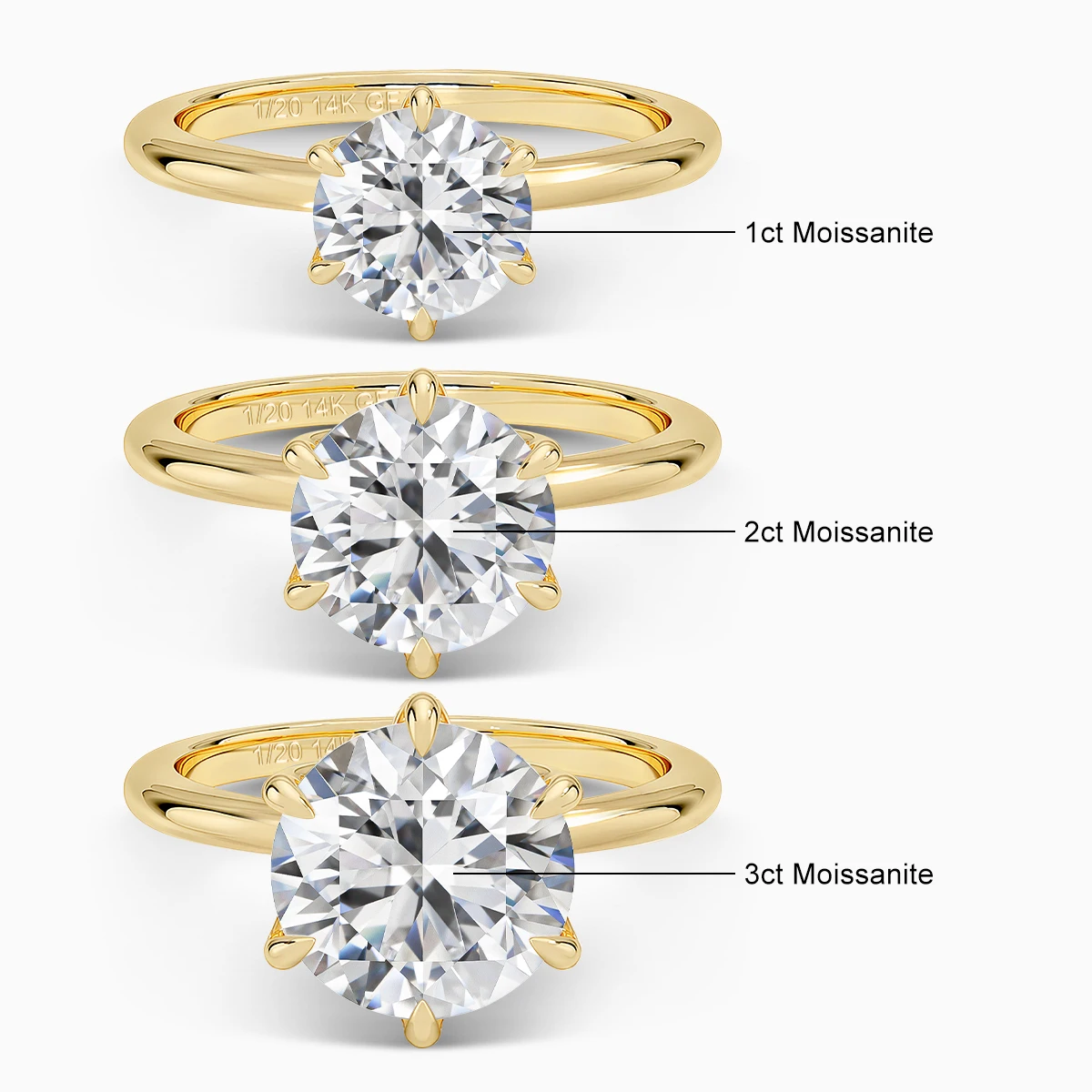 

Обручальное кольцо с муассанитом из 14-каратного золота, сертифицированное GRA, кольцо VVS1 с лабораторным бриллиантом, кольцо-пасьянс для женщин, обручальное ювелирное изделие