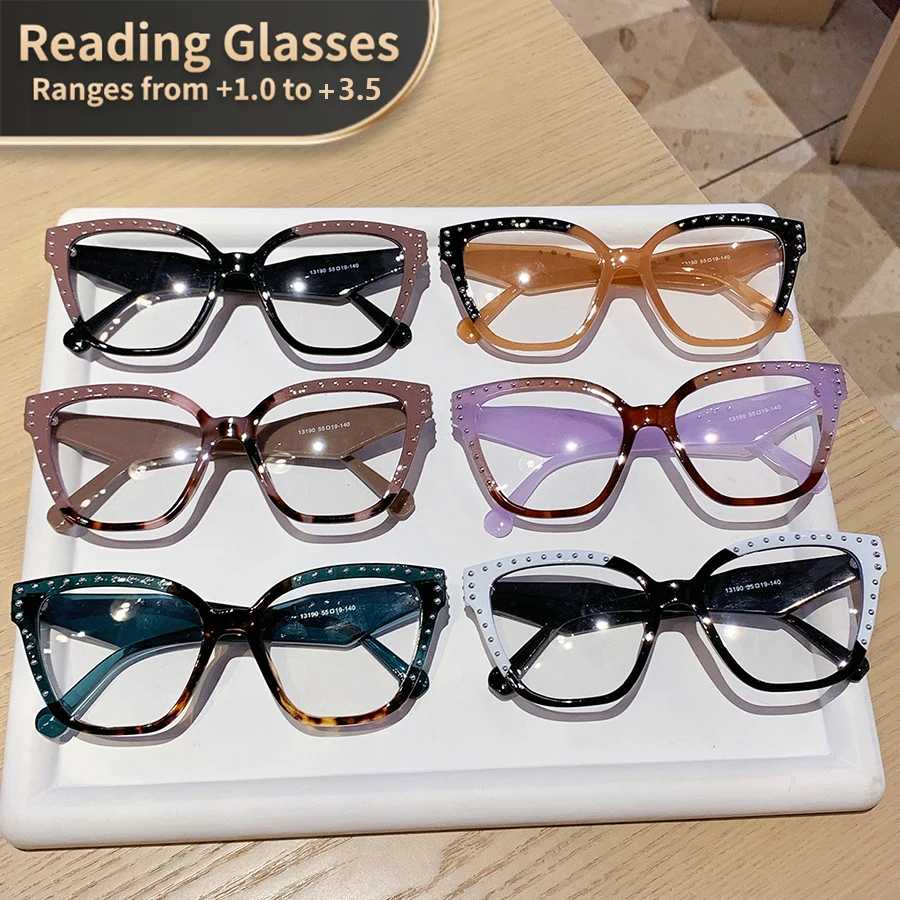 Retro Retro Cat Eye Reading Glasses for Men & Women - Vintage Clear PC Frame, +1.0 to +3.5 Magnification Computer & Laptop Accessories - Aliexpress Deal