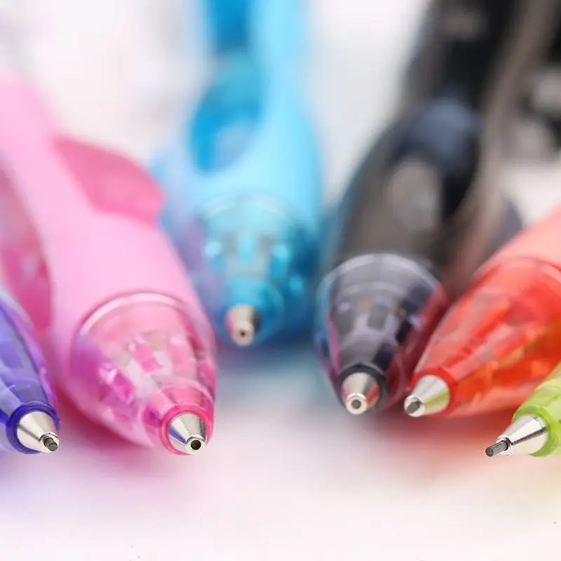 UNI Mechanical Pencil M5-228 Candy Color Writing Not Easy Break The Side Press Out The Lead Student School Supplies Stationery