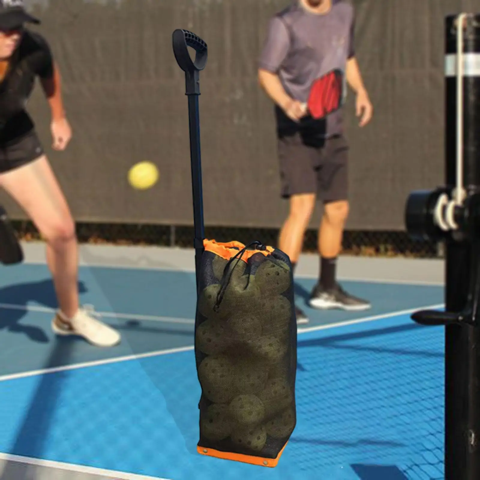 

Pickleball Ball Retriever Balls Pick up Tool Portable Adjustable Telescopic Rod Pickleball Collector for Gym Outdoor Sports