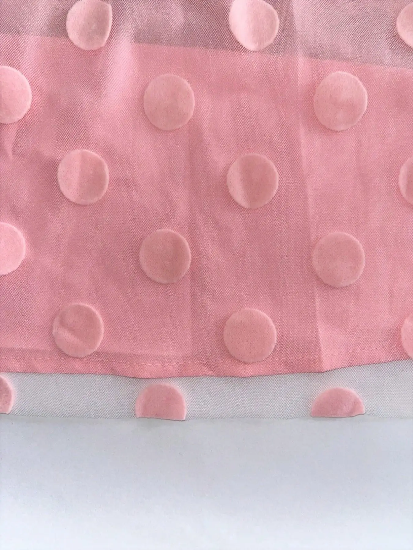 Sommer Mädchen Rüschen-Dekoration Cami Tutu Kleid Prinzessin Mesh Kinderkleid Freizeit Süßer Stil – Detail 10