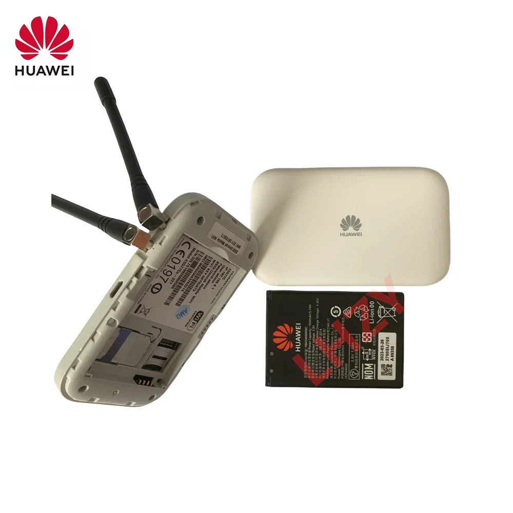 Imagem -03 - Huawei-roteador Wifi Móvel Desbloqueado Modem de Bolso E5577cs321 E5577s-321 E5377s-32 Antenas Slot para Cartão Sim 150mbps 4g Lte