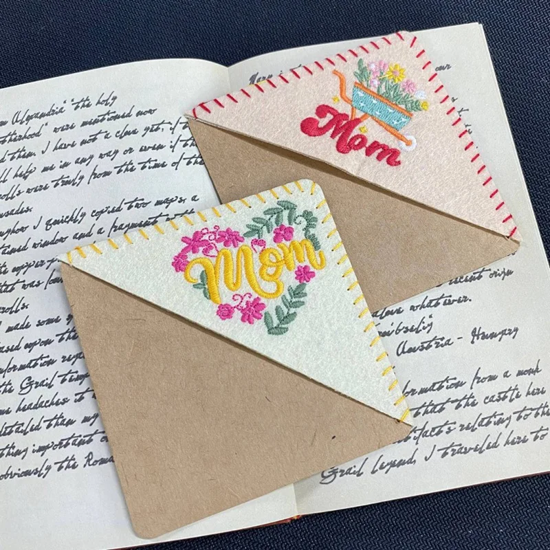 

Chinese Embroidery Bookmarks, Handmade Embroidery Corner BookmarksJAS