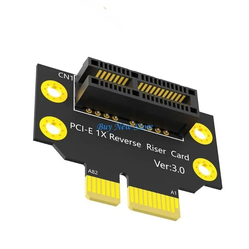 20CE PCIE 90 Derajat Kartu Terbalik PCIE 1X Ke 1X Adaptor Konverter Papan Riser