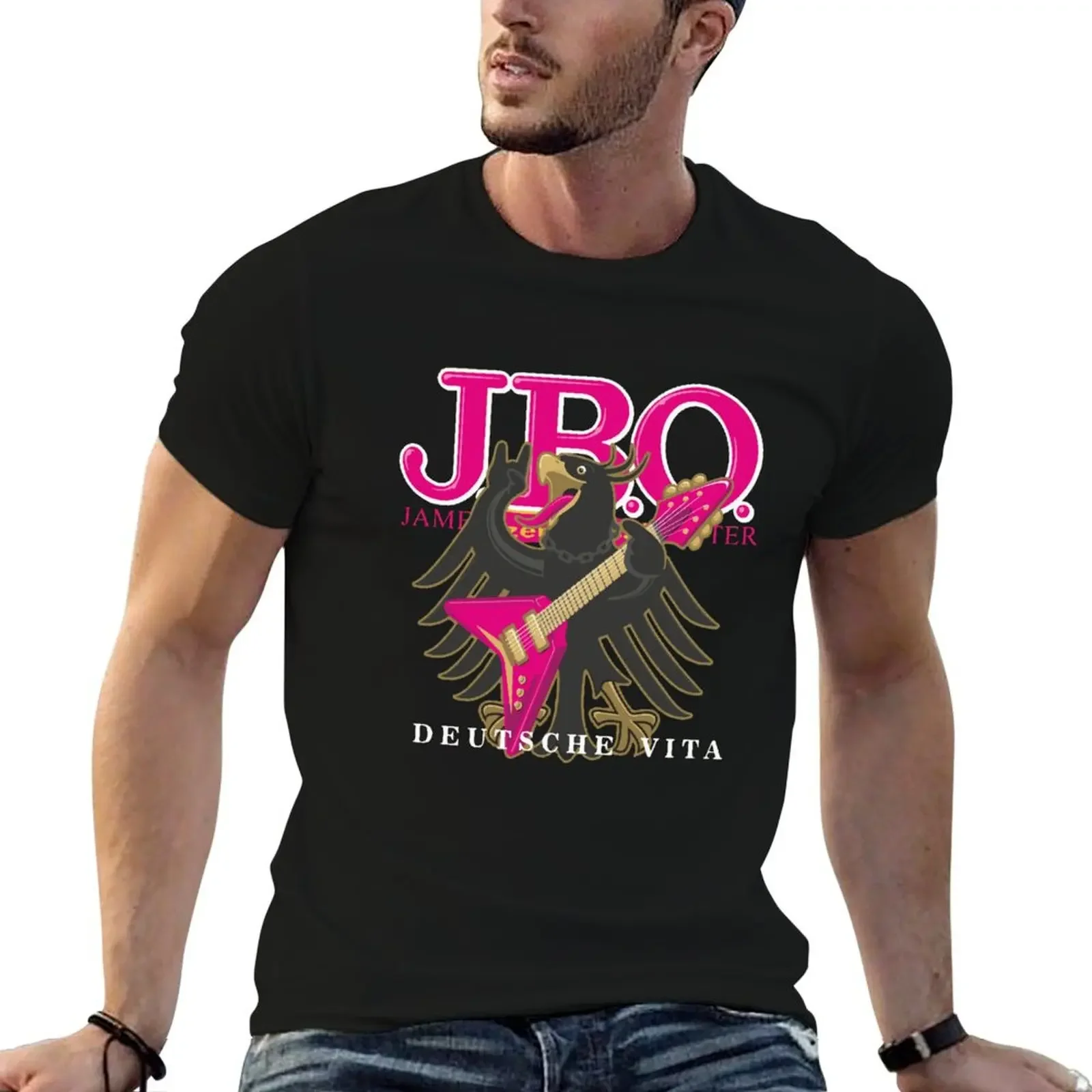 J.B.O Band T-Shirt sweat graphic t shirt vintage designer shirts heavyweights men clothings