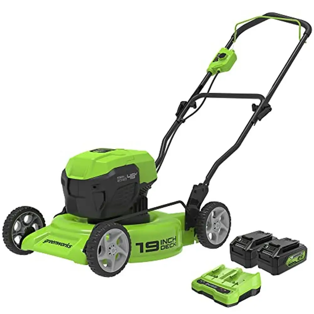 Brushless Push Cordless Lawn Mower 48V 19