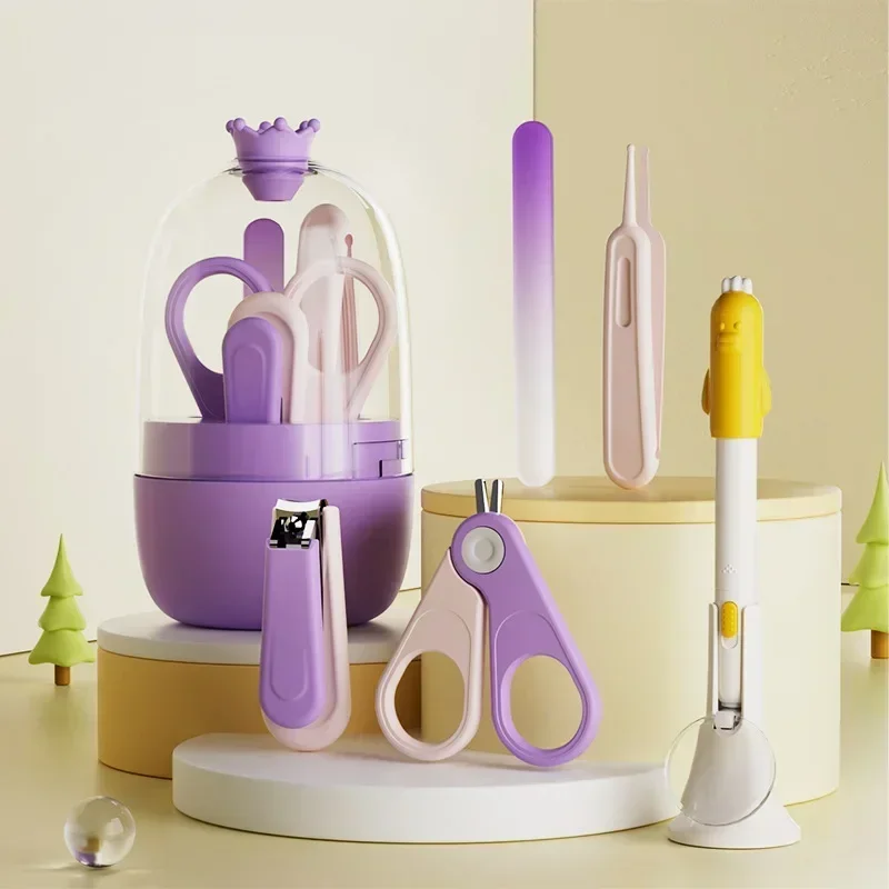 

1 Pcs Newborn Baby Nail Daily Care Kit Newborn Baby Beauty Cleaning Care Products Safety Nail Set Baby Gift Baby Nail Trimmer