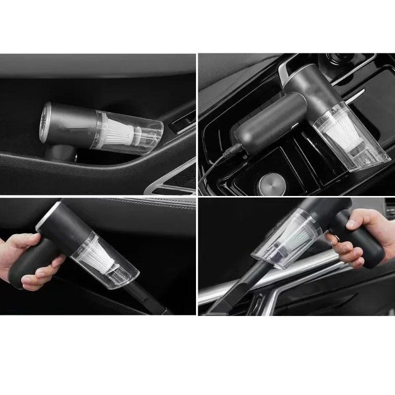 Бытовой пылесос, небольшой автомобильный беспроводной зарядный пылесос, полностью автоматический, мощный, автомобильный пылесос, настольный Computuer Mi