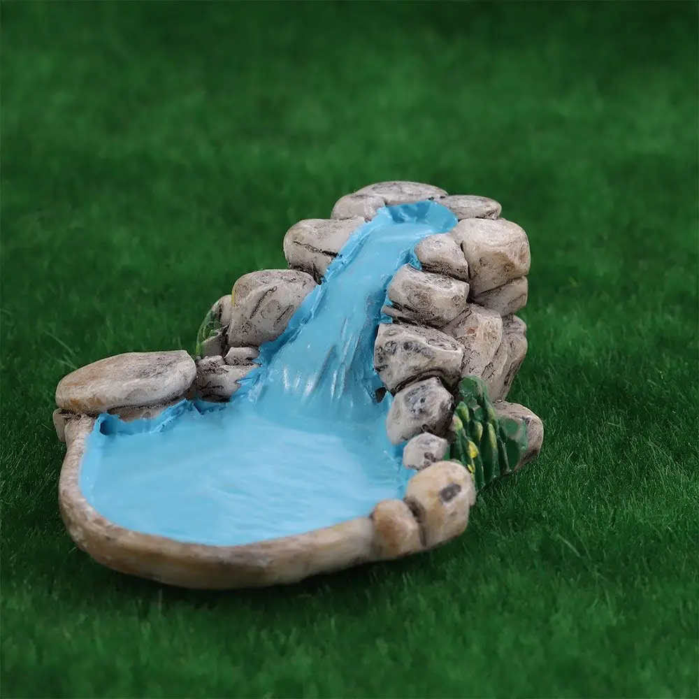Ornament Craft Pot Bonsai Resin DIY Mini Beautiful Lawn Garden Miniature Retro Figurines Landscape Crafts Decor