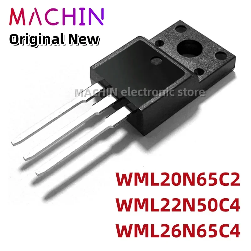 1pcs WML20N65C2 WML22N50C4 WML26N65C4 TO220F MOS FET TO-220F