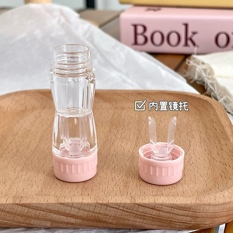 6 RGP Lens Container Women INS Contacts Lens Case Men Color Contact Lenses Storage Box Portable Travel Set