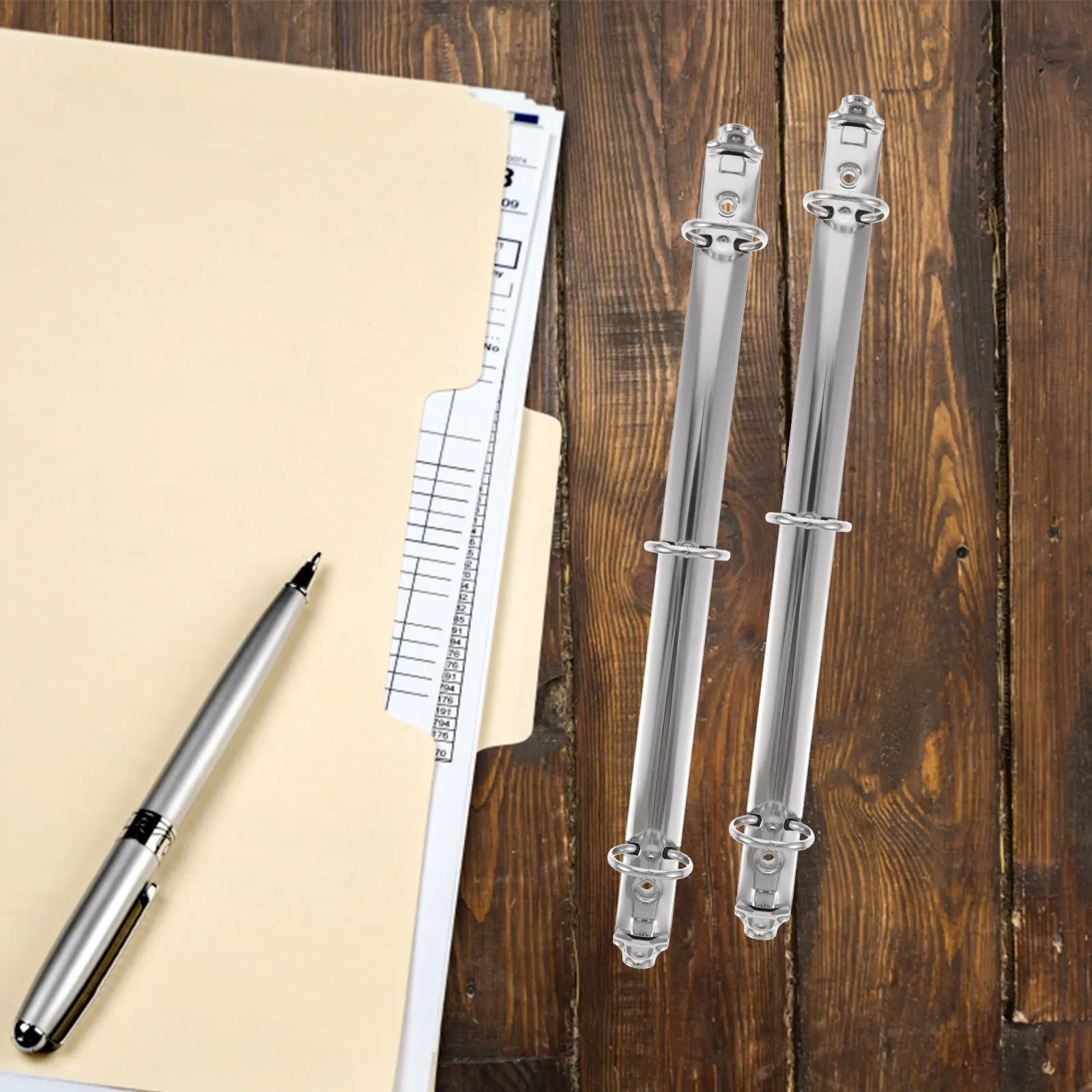 

5Pcs 3-Ring Metal Binder Mechanisms Replacement for Notebook Planner Loose Leaf Binder Office Accessories Binding Combs