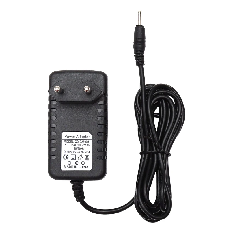 2.3V Power Supply Adapter for Braun MGK3321 MGK3335 MGK3010 MGK3020 BT3020 BT3021 Beard Trimmer Charger 2M Length Cord