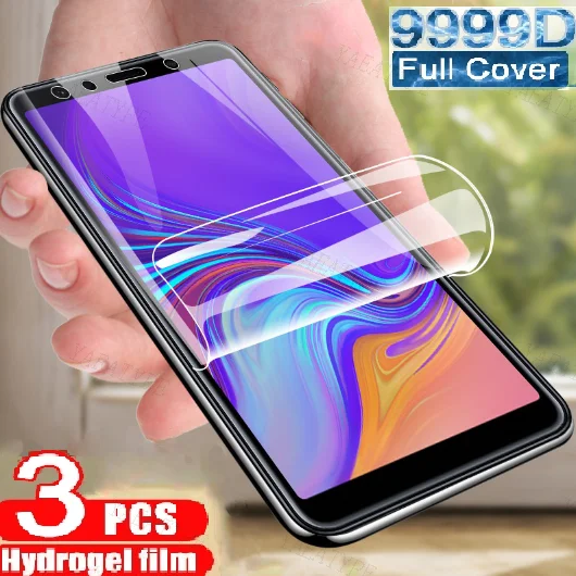 3Pcs Hydrogel Film for Samsung Galaxy S6 S7 S2 S8 Plus Protective Film for Samsung S5 Mini S4 S3 Neo S III Screen Protector