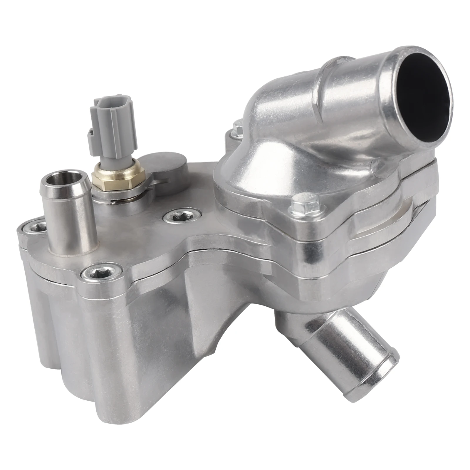 Upgraded Aluminum Thermostat Housing Assembly Fit 02-10 Ford Explorer 07-10 Sport Trac Mercury Mountaineer 4.0L V6