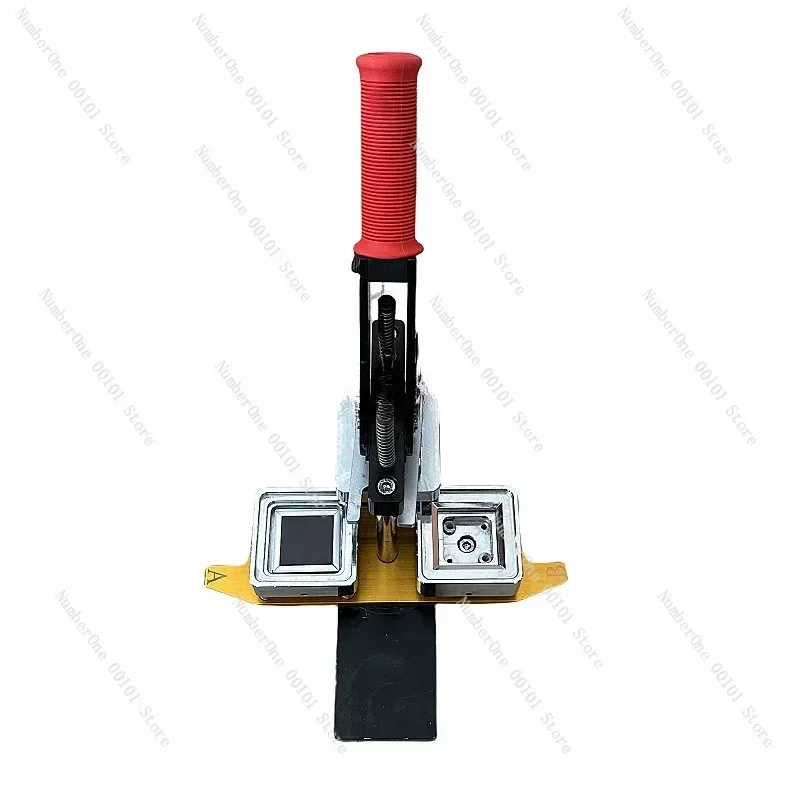

2025NEW 63.5*63.5mm Rectangle Shape Custom Photo Fridge Magnet Button Maker Machine Kit