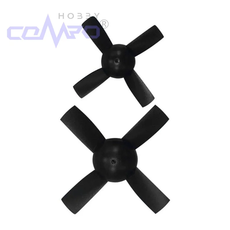 2 Stuks Rc Vliegtuig Model Accessoires 65 Mm 89 Mm 4 Blad Ducted Fan Blades Geen Inclusief Luchtkanaal voor Rc Model Accessoires