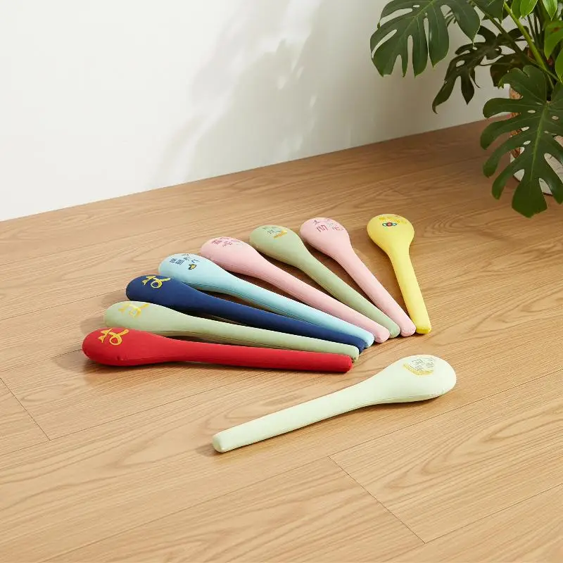 Easy Carry Slap Massager 1Pcs High Elasticity Plush Fu Character Massage Pat for Business Trip Daily Relaxation Use