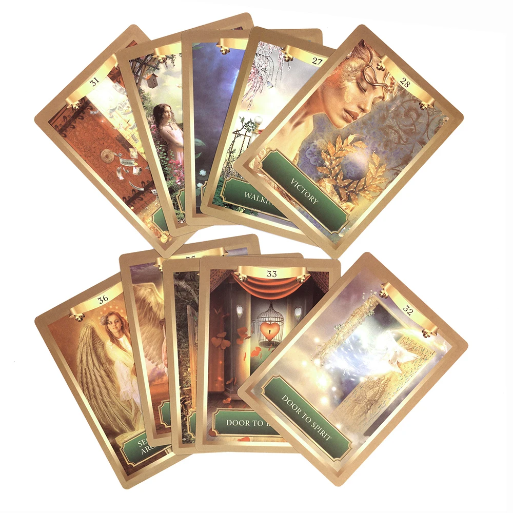 The Oracle Instructed Most PopularTarot Deck  Divination Oracle Cards Family Party Leisure Table Game with Board Games