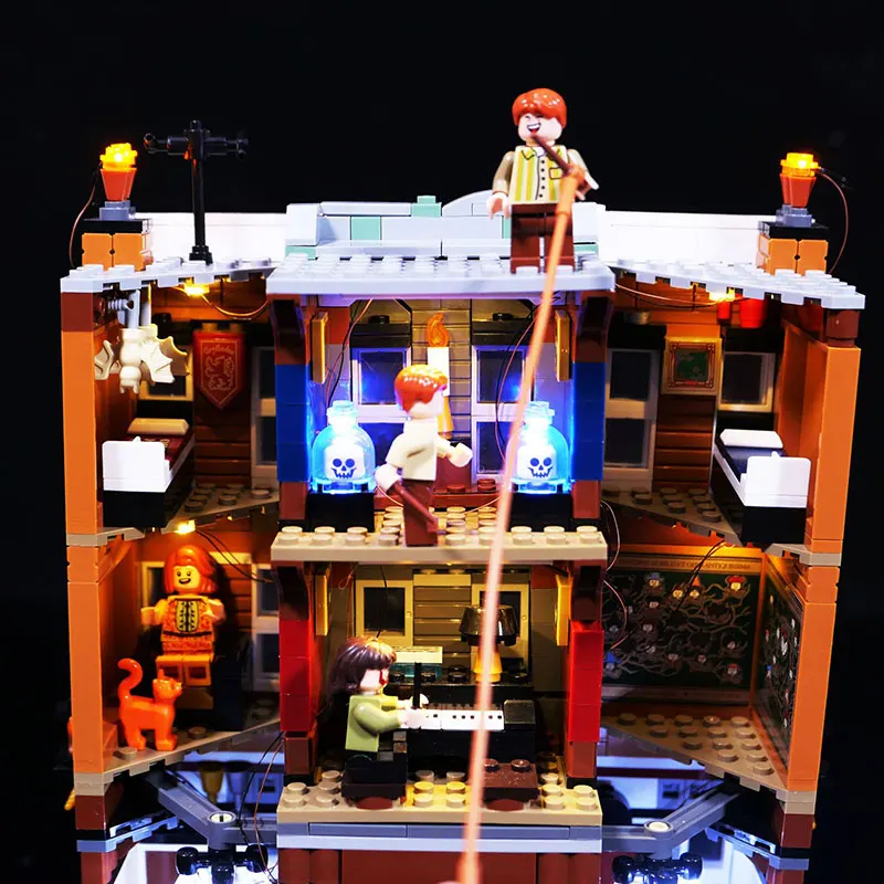 LED Light Kit For LEGO 76408 Grimmauld Place Decorative Lamp Ideas DIY Gift (Not Include Building Blocks Bricks Kits Sets Model)