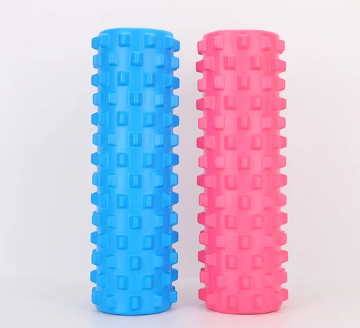 Foam shaft Gym cork china fitness massage blue or other colours yoga wheel roller column Eva paint foam roller