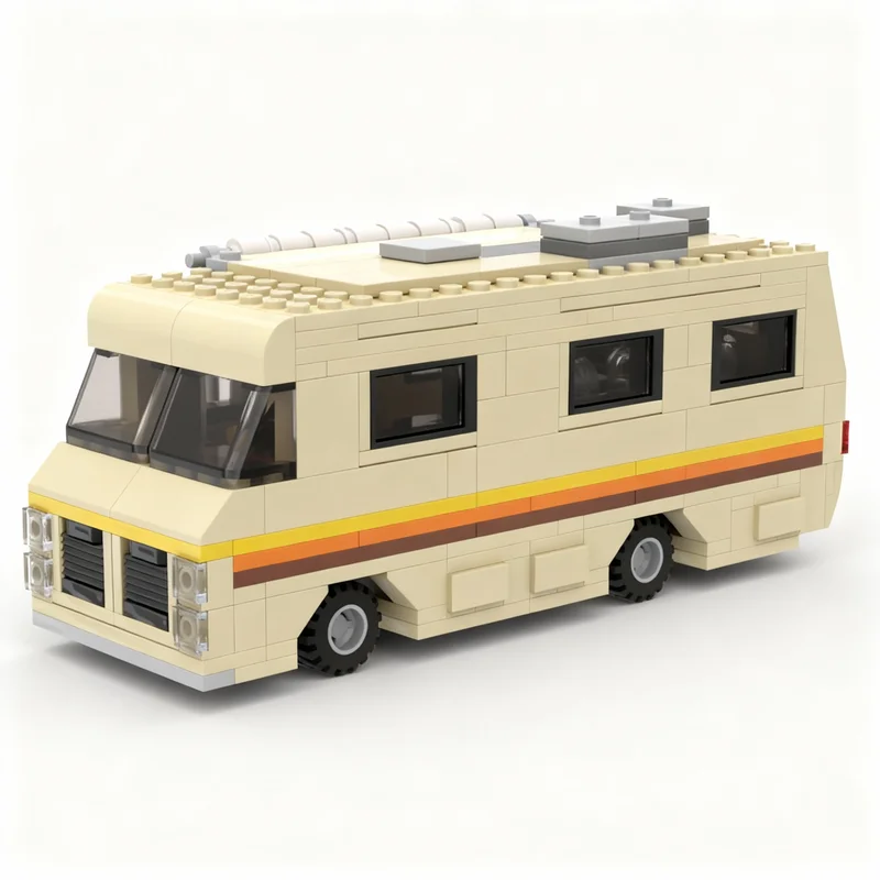 402pcs MOC Breaking Bad RV Minifig Scale City Champions Model Building Blocks Construction Christmas Gift Toy Education Brick