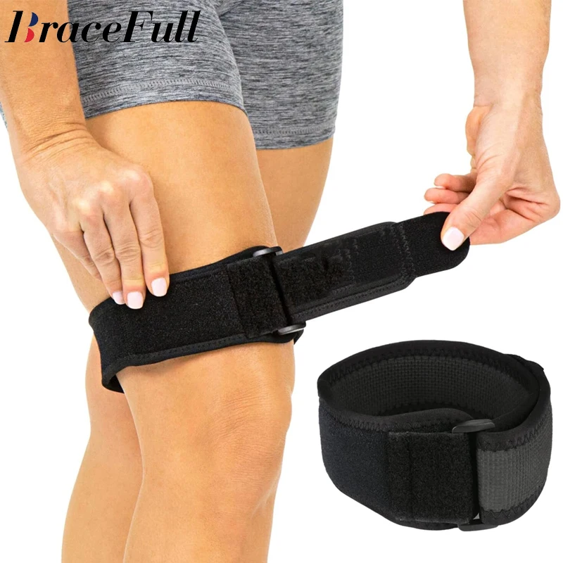 

1PCS IT Band Strap - Iliotibial Band Compression Wrap,Outside of Knee Pain,Hip,Thigh & ITB Syndrome Support for Running,Exercise