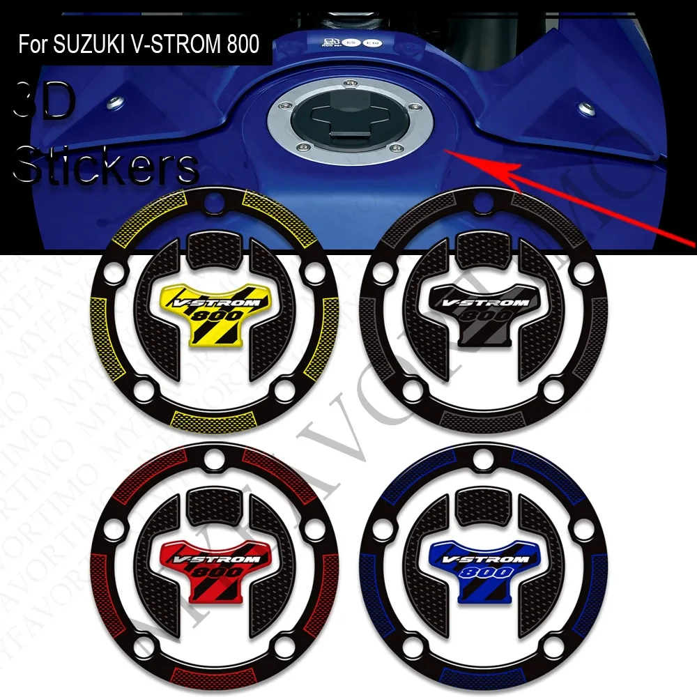 

For Suzuki V-strom 800DE V strom VSTROM 800 DE 2023 2024 2025 Motorcycle Tank Pad Protector Sticker Decals Kit
