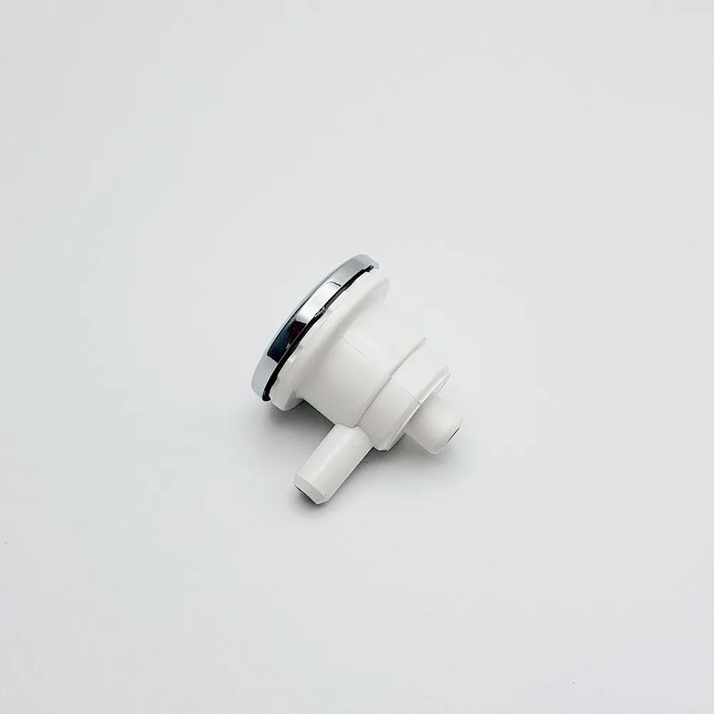 Cover Water Jet Nozzle 3 for Massage Surf Bathtubs with Chrome Cap and PVC Construction for Steady Performance