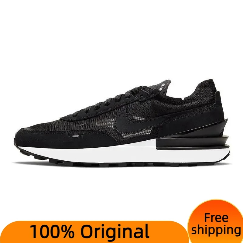 

Nike Waffle One Black White Sneakers shoes DA7995-001 With Original Box