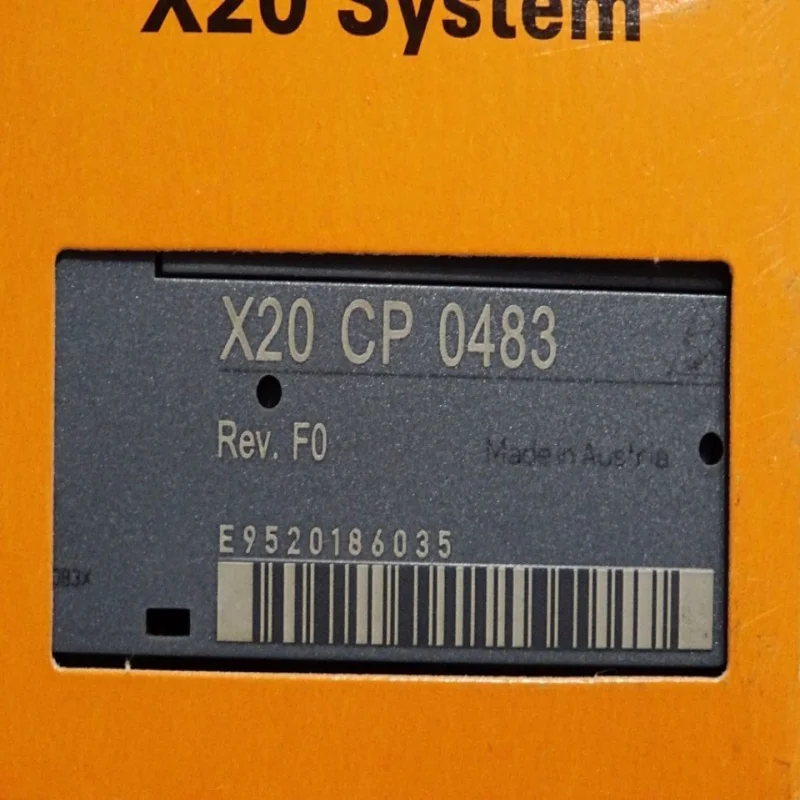 

2026 NEW New Genuine & PLC X20CP0483 Rev. F0 ARM Cortex-A9 Processor * Exclusive Price * in Stock
