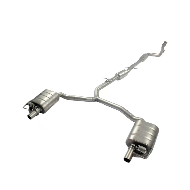 

For Mercedes BENZ W205 Titanium Catback Exhaust System Downpipe Valvetronic Remote Valve Exhaust Muffler Pipes