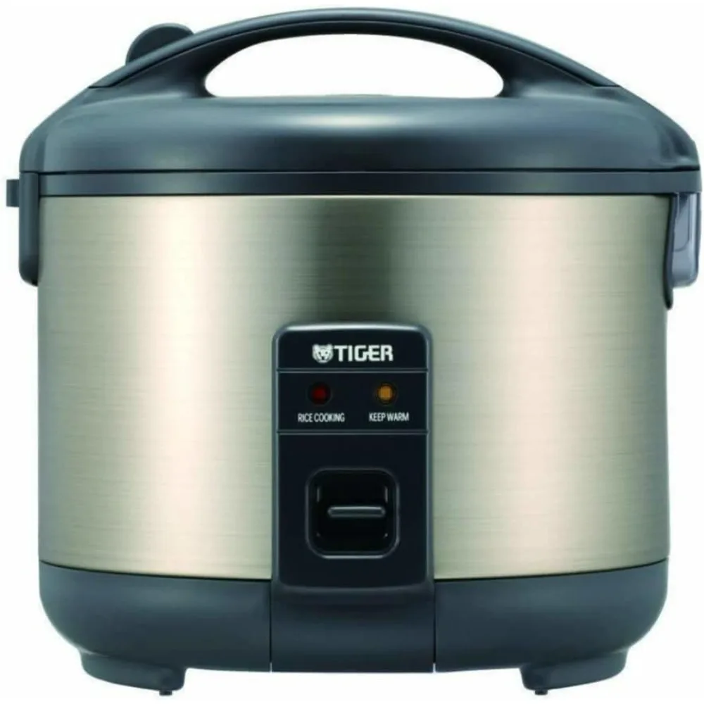 

JNP-S18U-HU 10-Cup (Uncooked) Rice Cooker and Warmer, Stainless Steel Gray