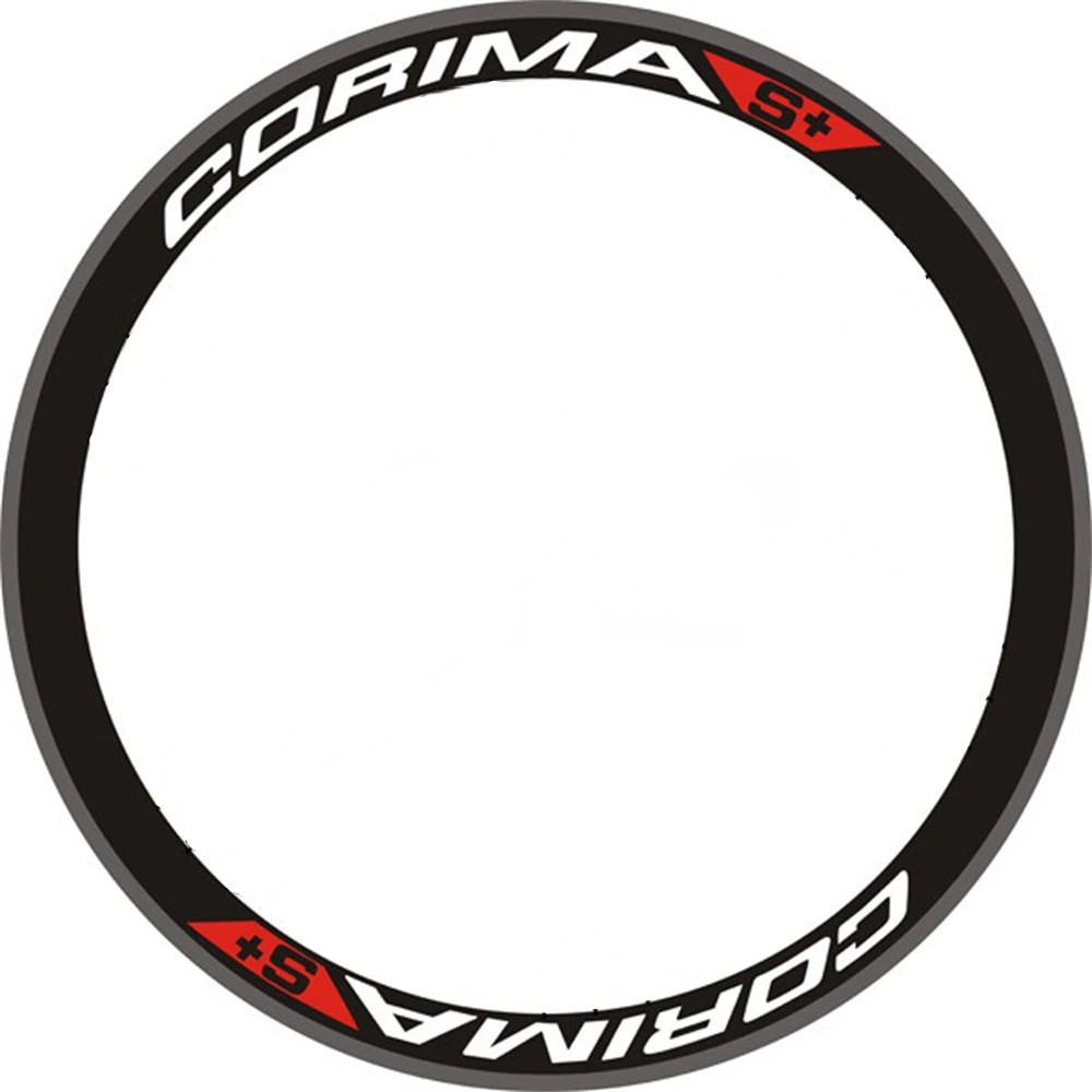 

Bicycle sticker Corima Aero S+ road car knife ring wheel set sticker reflective sticker 40/47/50mm rim