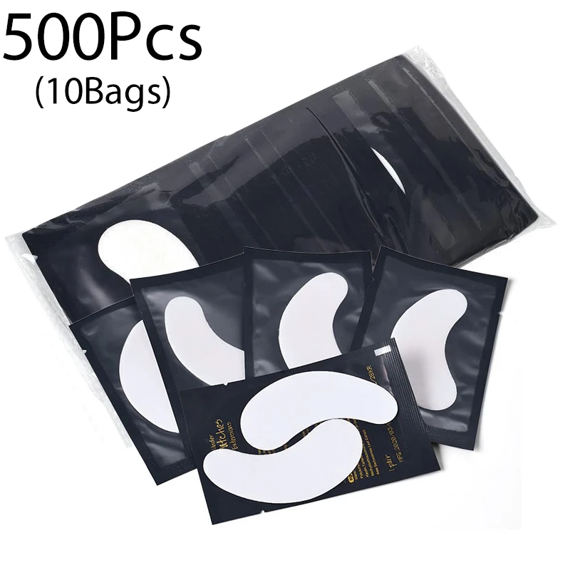 

MASSA 500PCS Wholesale Hydrogel Gel Eye Patches for Eyelash Extension Eyepads Eyelash patch Makeup Free Shipping Top quality