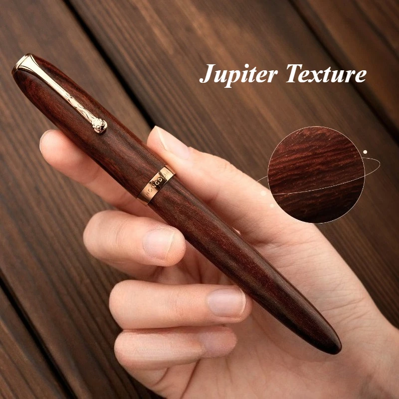 

New Sale Hongdian Magnetic Suction Handmade Wooden Fountain Pens 0.38EF 0.5F Nibs High Aesthetic Value Exquisite Practice Pen