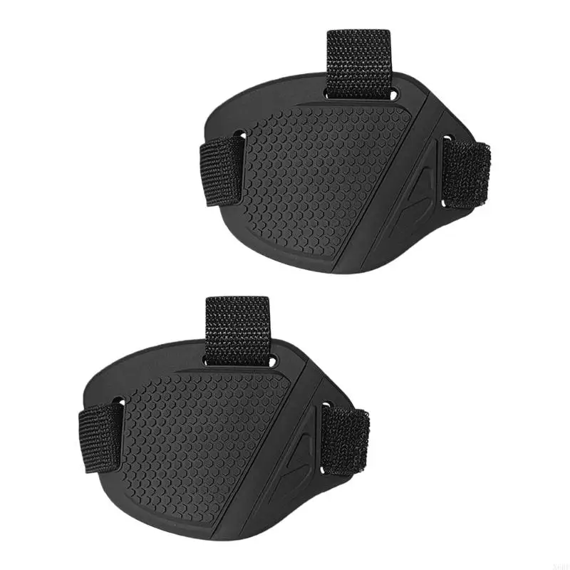X6HF Non Slip Motorcycle Shoe Guard Cover Pad Prevents Scratches On Leather