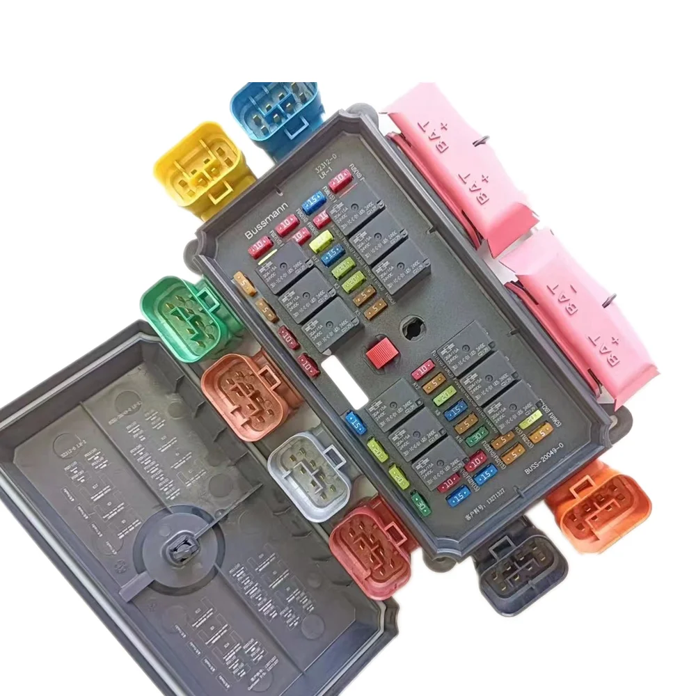 For Sany SY485 550 650 750 870 Fuse Box Original Circuit Insurance Excavator Parts