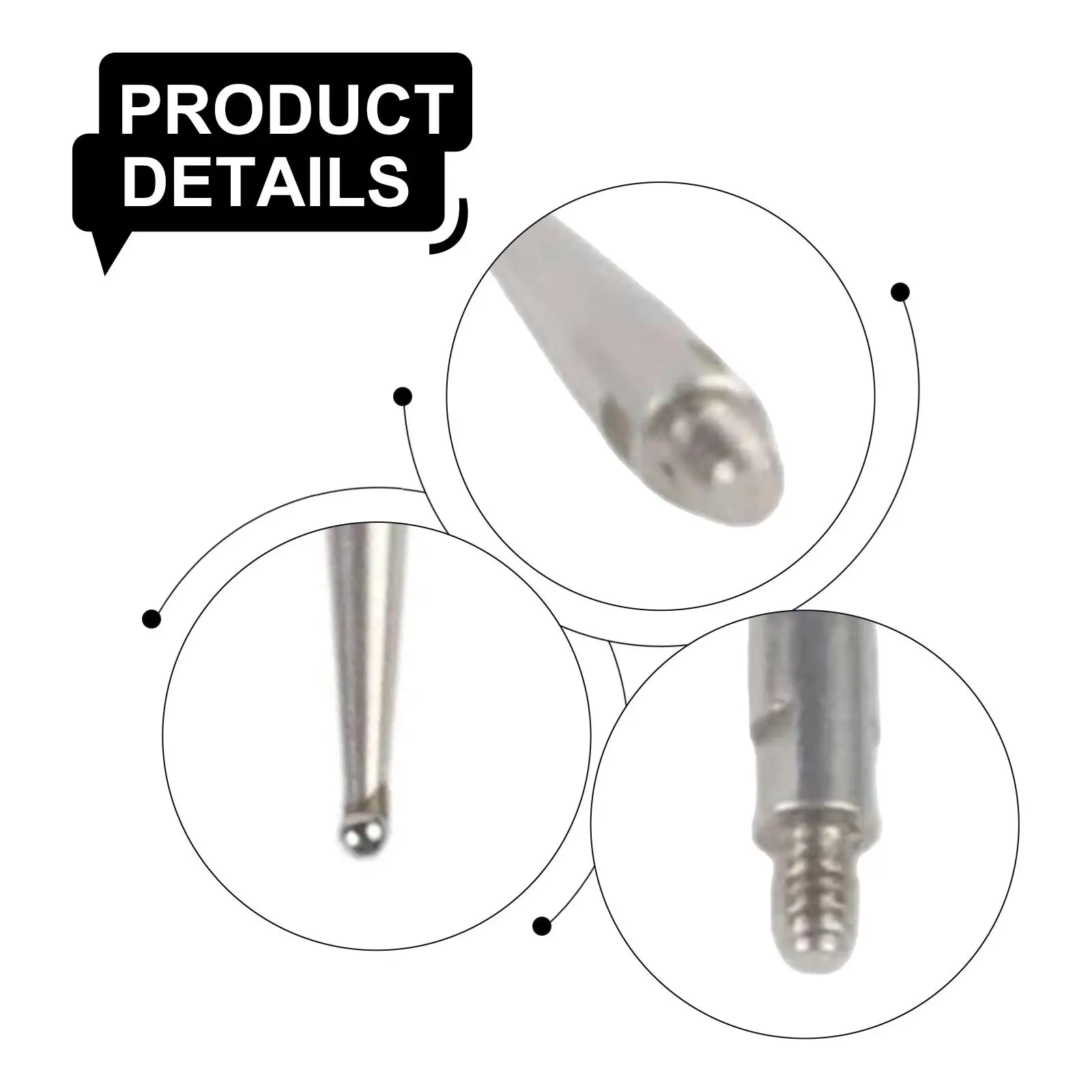 for contact Points For Tesatast for dial Test Indicator Brown & Sharpe 18.60201 for stylus With for carbide Ball Tip 12.5mm