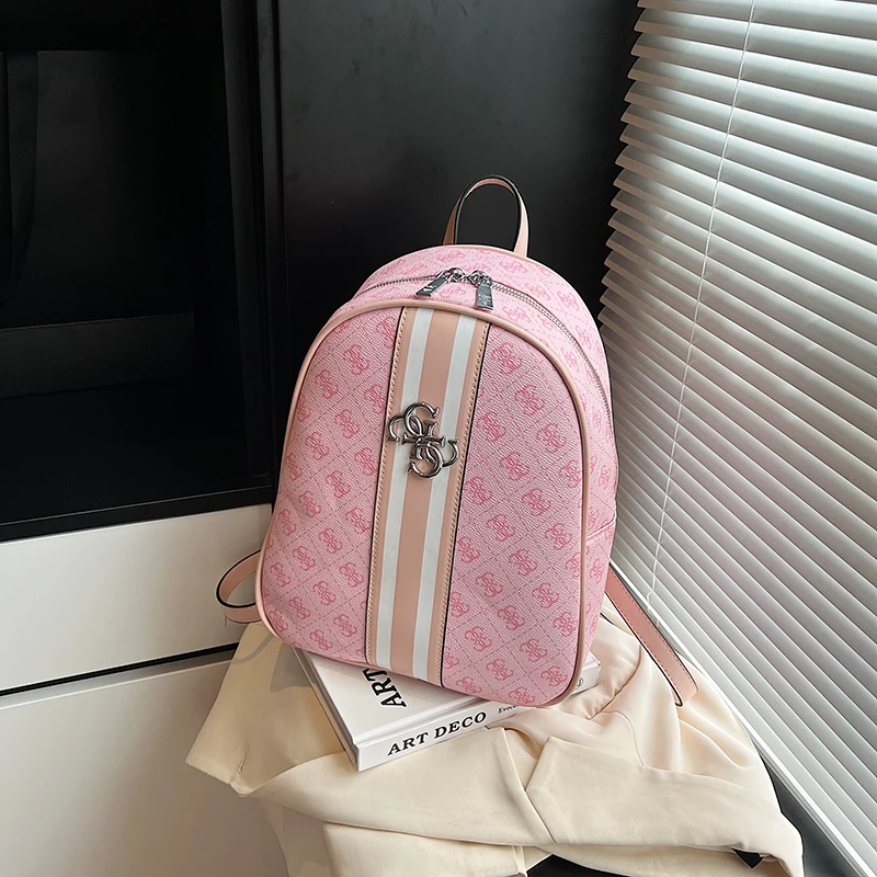 

Минималистичный рюкзак на молнии в стиле ретро для женщин, высококачественная кожаная сумка, дизайнерская модная сумка на плечо в парижском стиле