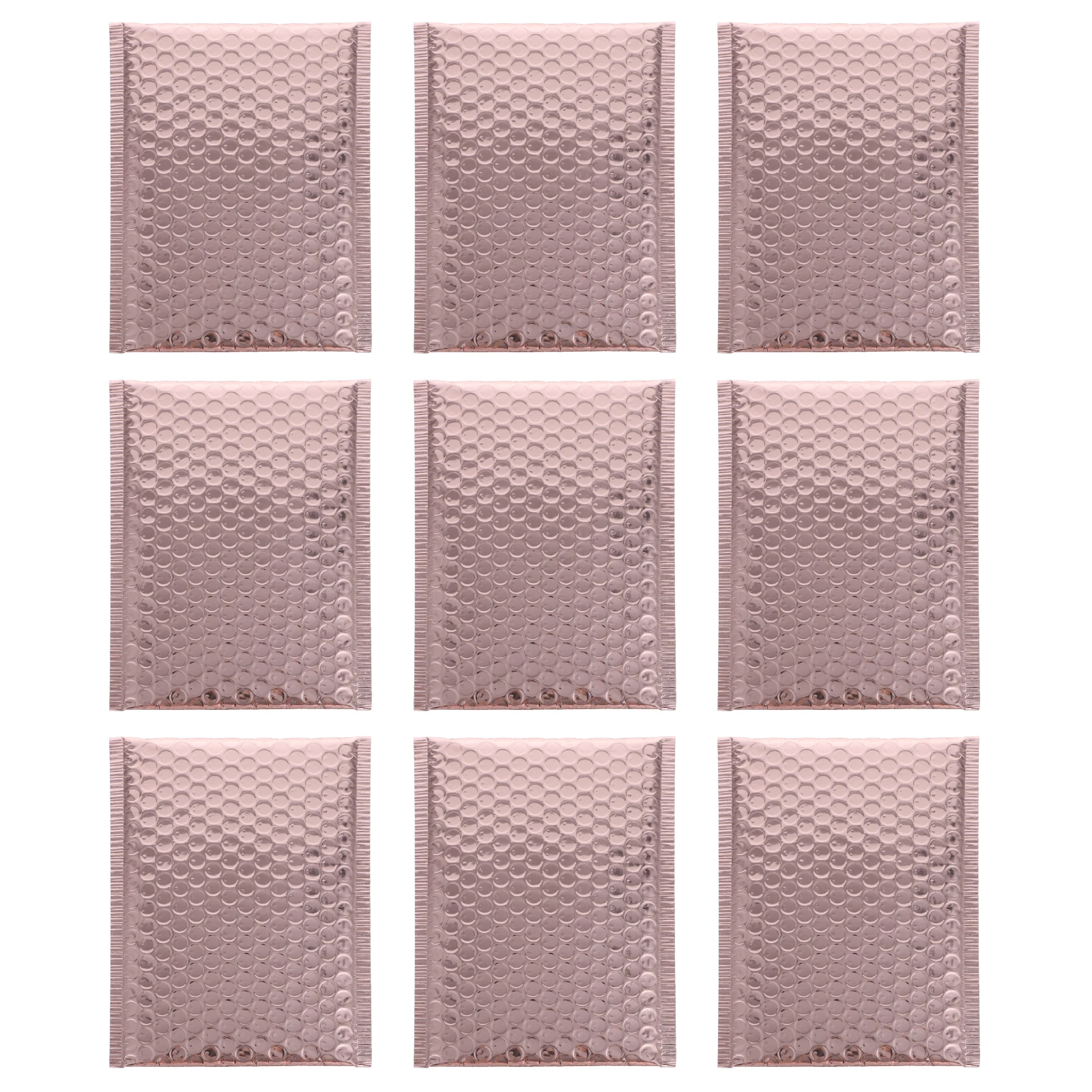 

25pcs Shockproof Bubble Bags Golden Sealed Mailing Envelopes Padded Express File Folders Packaging Supplies Shipping Mats