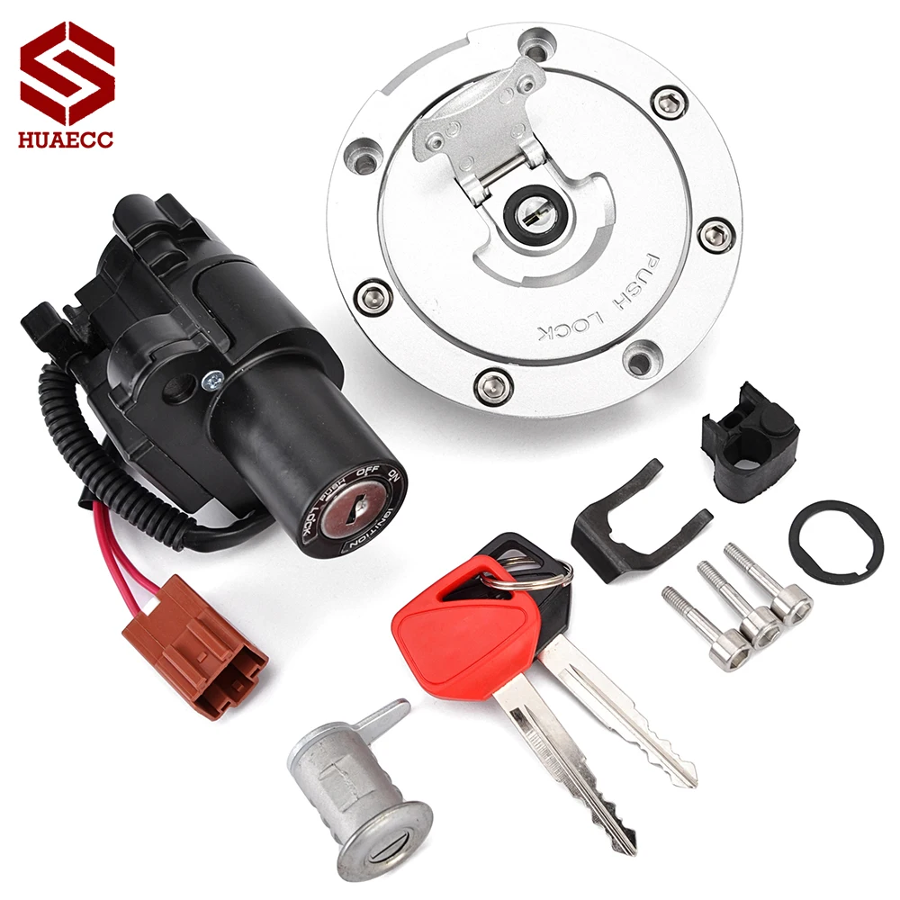 Ignition Switch Locks Fuel Gas Tank Cap Key Set for Honda 35010-MFL-670 35010-MGP-A00 35010-MFJ-A00 35010-MFJ-A40