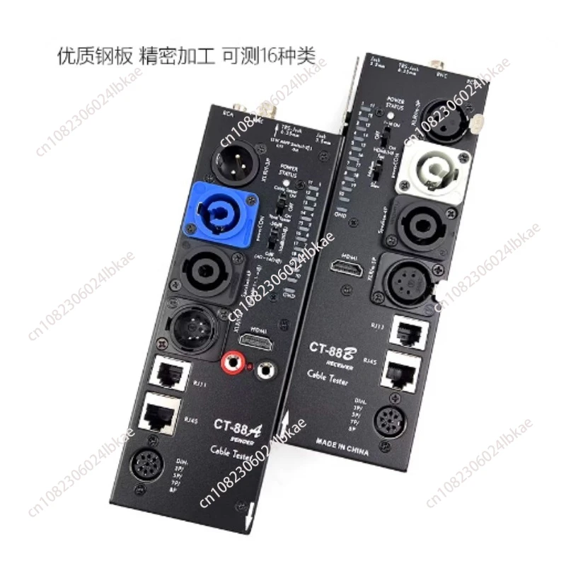 CT-88 Separate Multifunctional Line Tester Xanon Signal HDM Line Tester Automatic Audio Side Line Tester New
